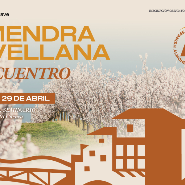 Save The Date Miércoles 29 de abril de 2026. XI Encuentro de la Almendra y la Avellana en Cuenca